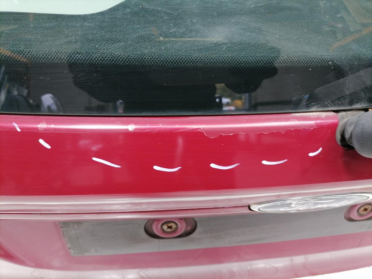 Ford Fiesta 2AJ original Heckklappe mit Heckscheibe Hot Magenta Bj.2009